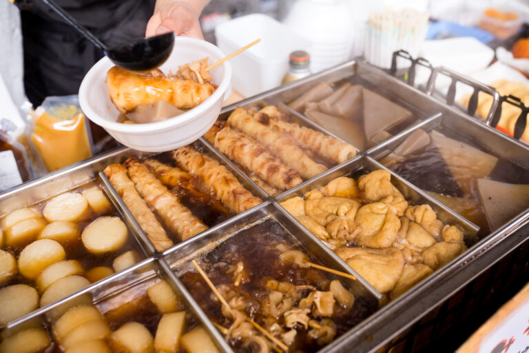 Traditional Japanese food oden