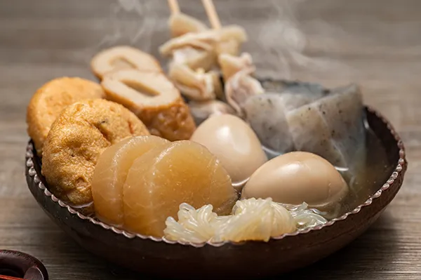 Traditional Japanese food oden
