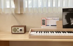 The electronic piano and Fujii Kaze's official piano score in my house