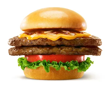 Double “Tobikiri” Cheeseburger ~Hokkaido Cheese~