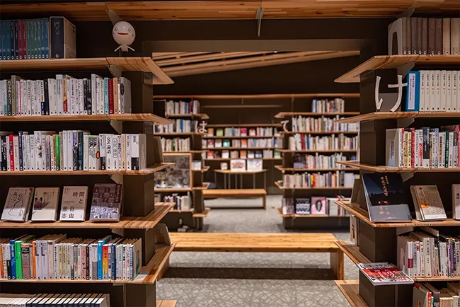 Beautiful Japanese Library "Kumonoue Library"