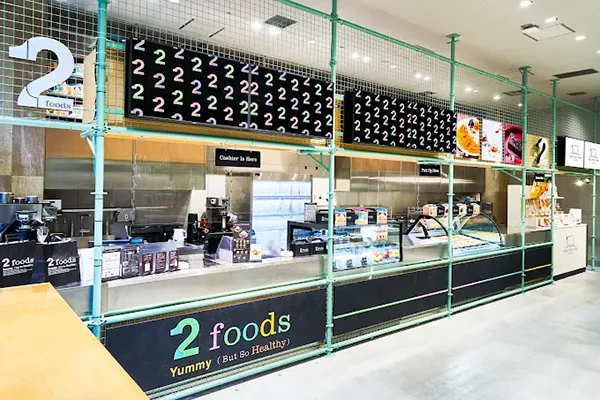 2foods (Ginza Loft), a recommended restaurant for vegans