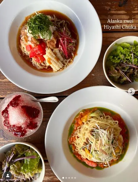 Alaska zwei, a recommended restaurant for vegans