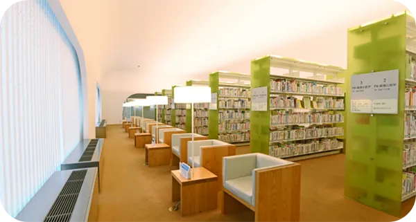Musashino Place, a beautiful Japanese library