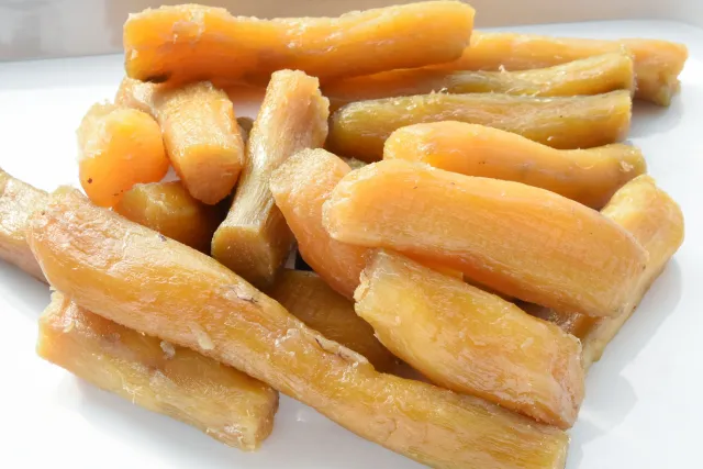 whole hoshiimo (Dried Sweet Potato)