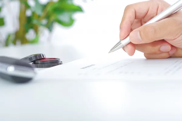 Signing the Contract