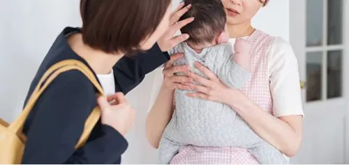 Picking Up a Sick Child