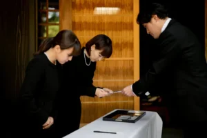 Funeral in Japan